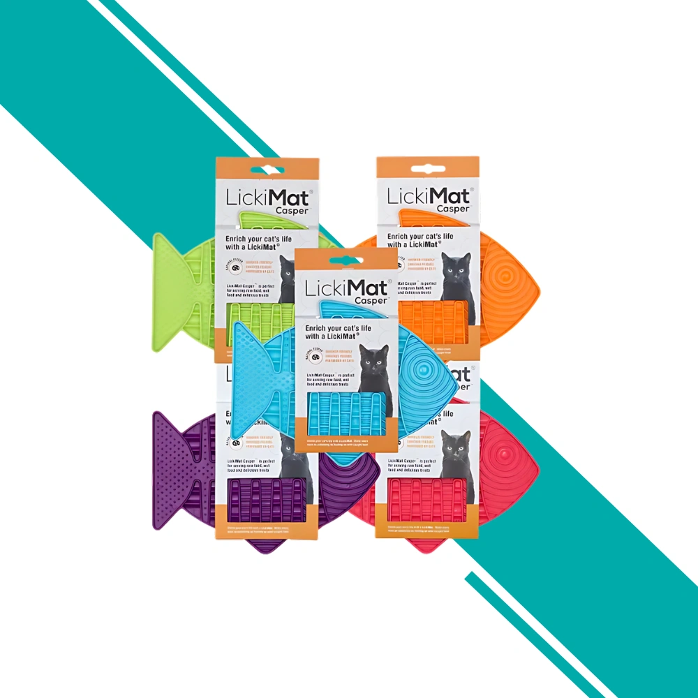 LickiMat Casper Orange 22 x 16cm